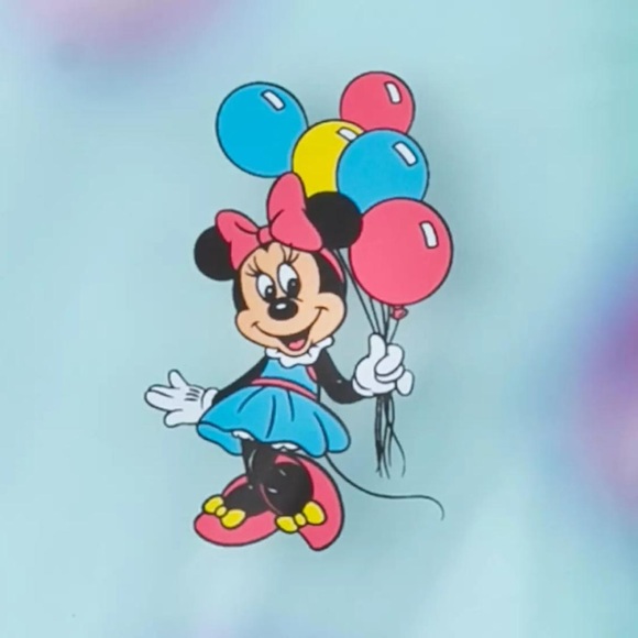 🔥3/$30🔥 NWT - Minnie Mouse Hooded Rain Jacket Blue - Size 4 and 5/6 - Picture 3 of 11